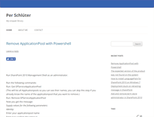 Tablet Screenshot of perschluter.com